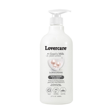 LOVERCARE Goat's Milk Body Lotion Pearl Powder 800mL