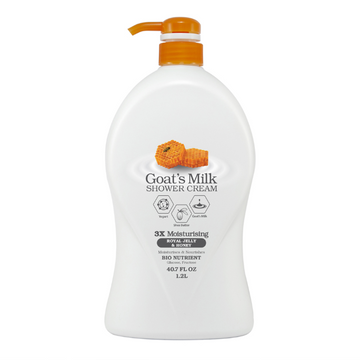 LOVERCARE Goat's Milk Shower Cream Royal Jelly & Honey 1.2 L