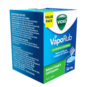 Vicks VapoRub Vaporizing Ointment 100g