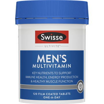 Swisse Ultivite Men's Multivitamin 120 Tablets