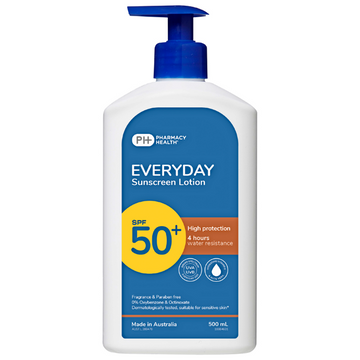 PHARMACY HEALTH Sunscreen Everyday SPF50+ 500mL