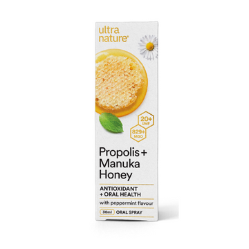 ULTRA NATURE Propolis & Manuka Honey Oral Spray 30mL