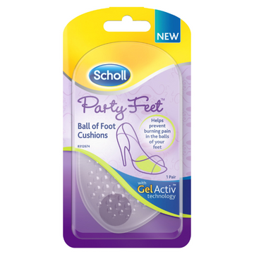 Scholl Party Feet Ball of Foot Cushion 1 Pair