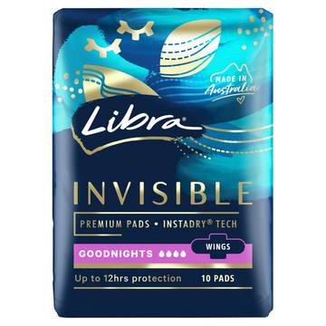 Libra Invisible Goodnights 10 Pack