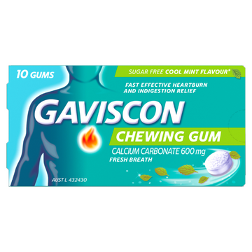 Gaviscon Chewing Gum 10 Pack