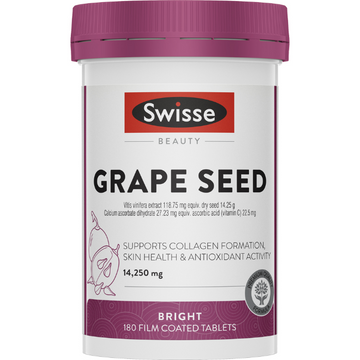 Swisse Beauty Grape Seed 180 Tablets