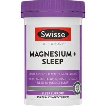 Swisse Ultiboost Magnesium + Sleep 100 Tablets