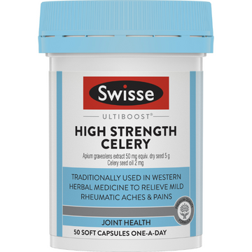 Swisse Ultiboost High Strength Celery 50 Capsules