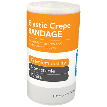 AERO Cotton Crepe Bandage 10cm x 4m 1 Roll