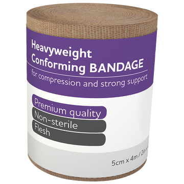 AERO Heavyweight Conforming Bandage 5cm x 4 m 1 Roll