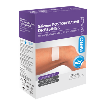 AERO Sensitive Silicone Postoperative Dressing 9cm x 15cm 1 Each