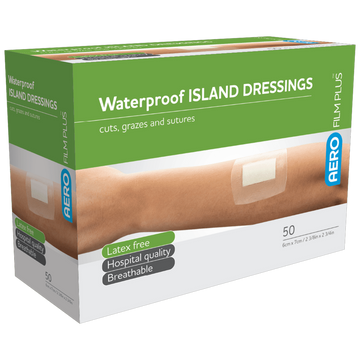 AERO Film Plus Waterproof Island Dressing 6 cm x 7cm 1 Each