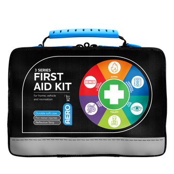 AERO Aerokit 3 Series Black First Aid Kit