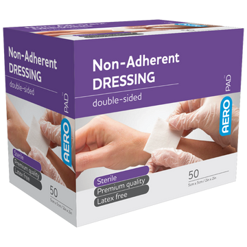 AERO Pad Non-Adhesive Dressing 5cm x 5cm 1 Roll