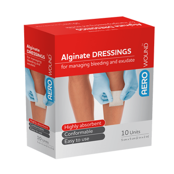 AERO Alginate Dressing 5 x 5cm 1 Each