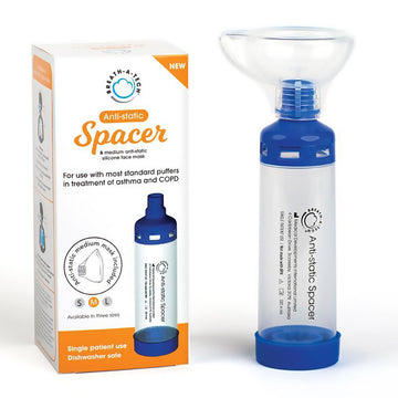 Breath A Tech Spacer/Mask Med