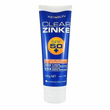 Clear Zinke Spf50+ 100G