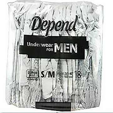 Depend Men Underwear Med 8Pk