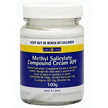 Goldx Methyl Salicylate Co Crm 100G