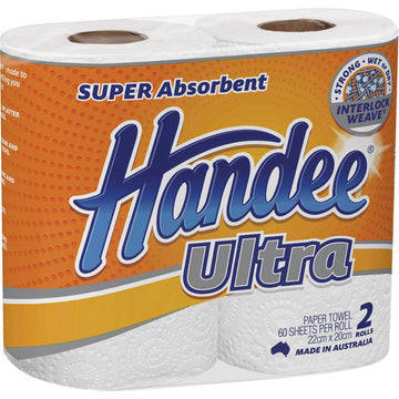 Handee Ultra White Twin Papertowel