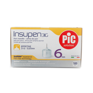 Insupen Pen Needle 32/6Mm 100Pk