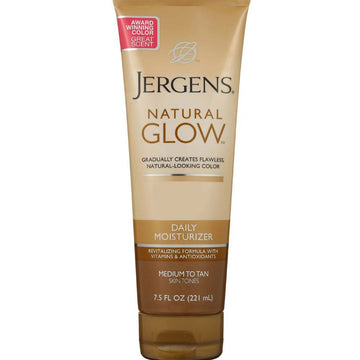 Jergens N/Glw Moist Med To Tan 221Ml