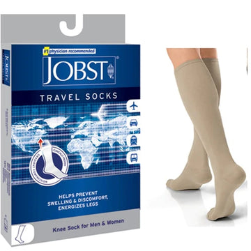 Jobst Travel Sock Beige Size 3