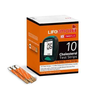 Lifesmart Choletrl Strips 10Pk