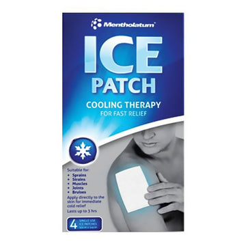 Mentholatum Ice Cold Patch 4Pk