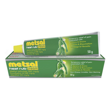 Metsal Heat Rub Crm 50G