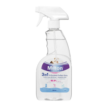 Milton 3In1 A/Bact Spray 500Ml