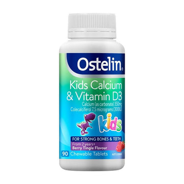 Ostelin Vit D + Calcium Kid Chew 90Tab