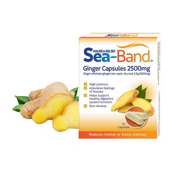 Seaband Ginger 2500Mg 10Cap