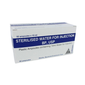 Sterile Water Inj 5Ml 50 Sterile