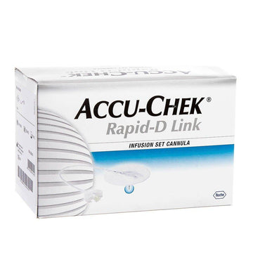 Accu-Chek Rapid-D Link 28G 50cm Transfer Set 10 Pack