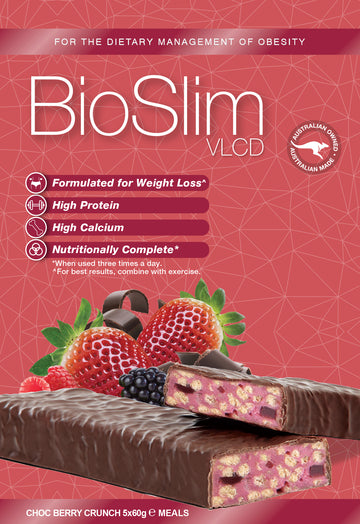 Bioslim Vlcd Bar B.Crunc 5X60G