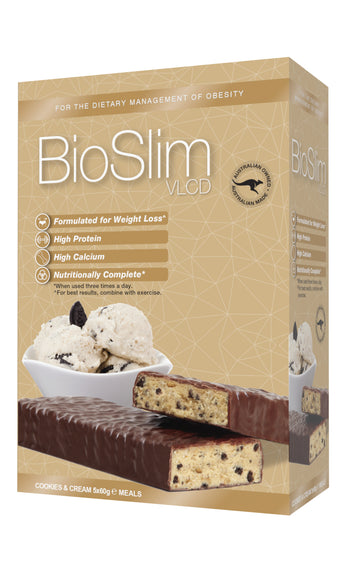 Bioslim Vlcd Bar Ck&Crm 5X60G