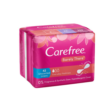 Carefree Liner Barely 42Pk