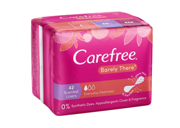 Carefree Liner Barely Scent 42Pk