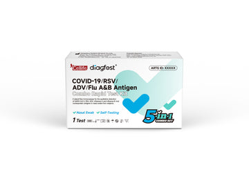 Cellife Diagfest COVID-19/RSV/ADV/FLU A&B Antigen Combo Test Kit (5 in 1) | (Pending TGA)