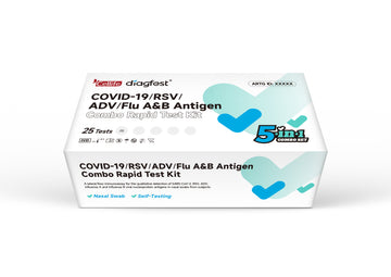 Cellife Diagfest COVID-19/RSV/ADV/FLU A&B Antigen Combo Test Kit (5 in 1) | (Pending TGA)