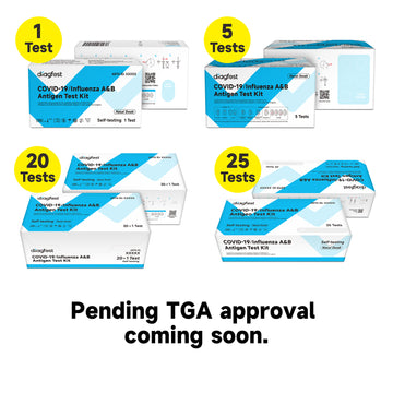 Diagfest Covid-19 / Influenza A & B Antigen Test Kit Single Pack