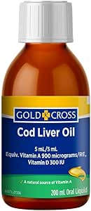 Goldx Cod Liver Oil Liq 200Ml