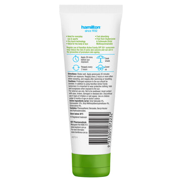 Hamilton Sun Active Fam Lotn Spf50+ 110G