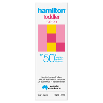 Hamilton Sun Toddler Roll On Spf50+ 50Ml