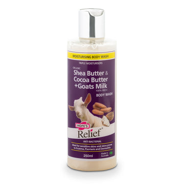 Hopes Relief G/Milk Body Wash 250Ml