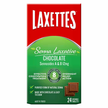 Laxettes Chocolate 24Pk