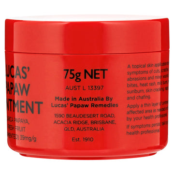 Lucas Papaw Ointment 75G