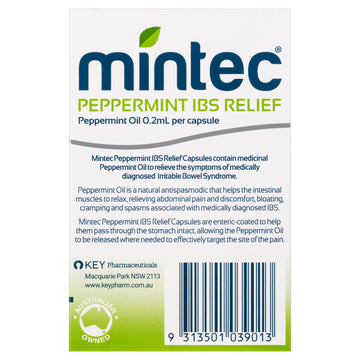 Mintec Peppermint Oil 0.2Ml 20Cap