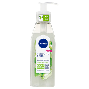 Nivea Naturally Good Micellar Wash Gel